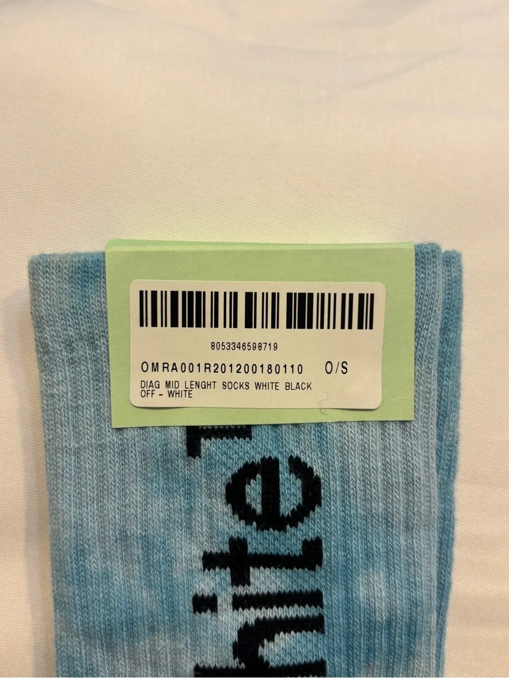 Off-White Logo Crewsocks, Brand New